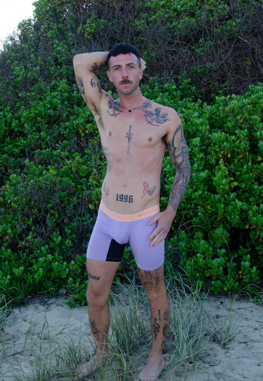 Mens - Hipster - Bamboo - Cool Violet