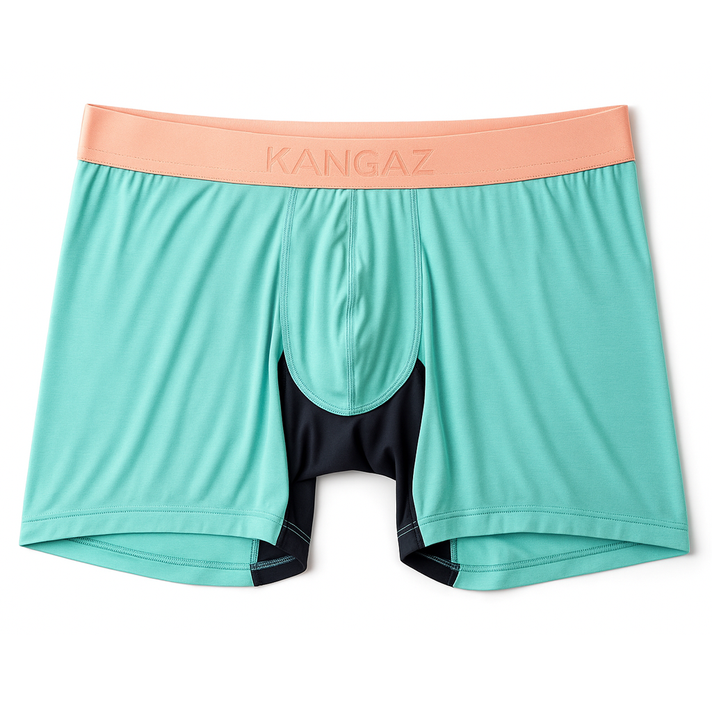 Mens - Hipster - Bamboo - Electric Teal